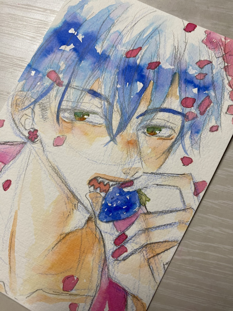 カラーインク ドローイング