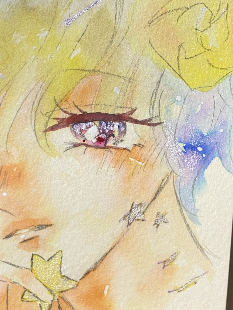 牡羊座【カラーインク原画】