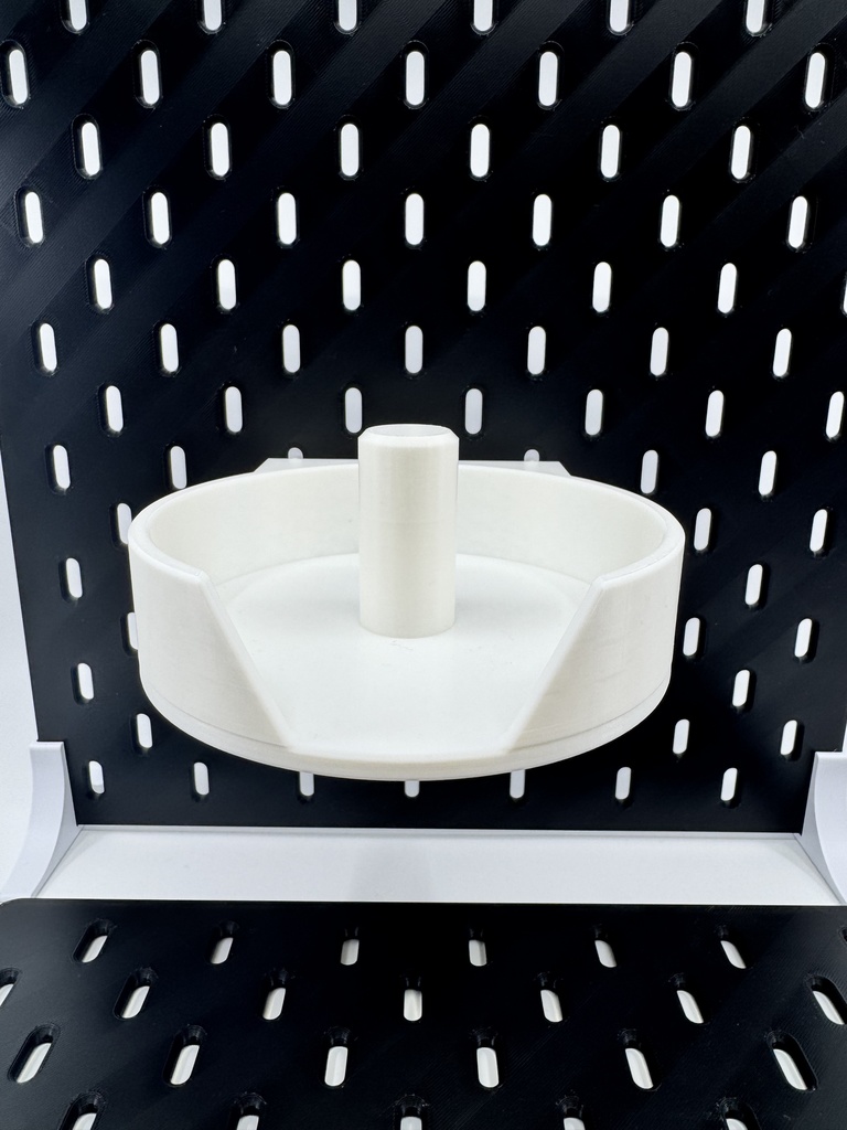 スコーディス互換 スペアトイレットペーパーホルダー(IKEA SKÅDIS対応 / 3Dプリント製 PLA)