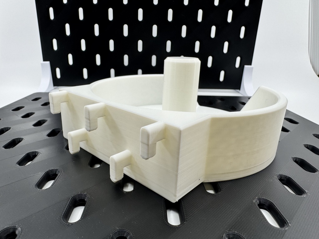 スコーディス互換 スペアトイレットペーパーホルダー(IKEA SKÅDIS対応 / 3Dプリント製 PLA)