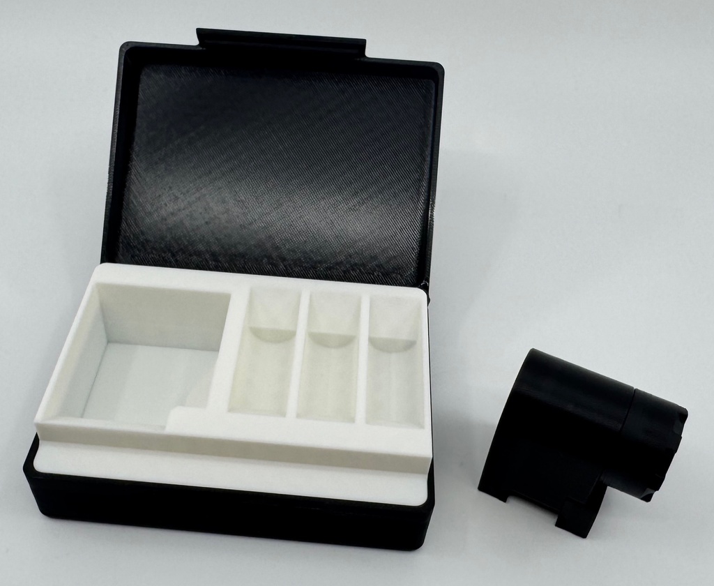 【即時復帰】ピカティニー対応 CR123A 予備バッテリーケース & 収納ケースセット