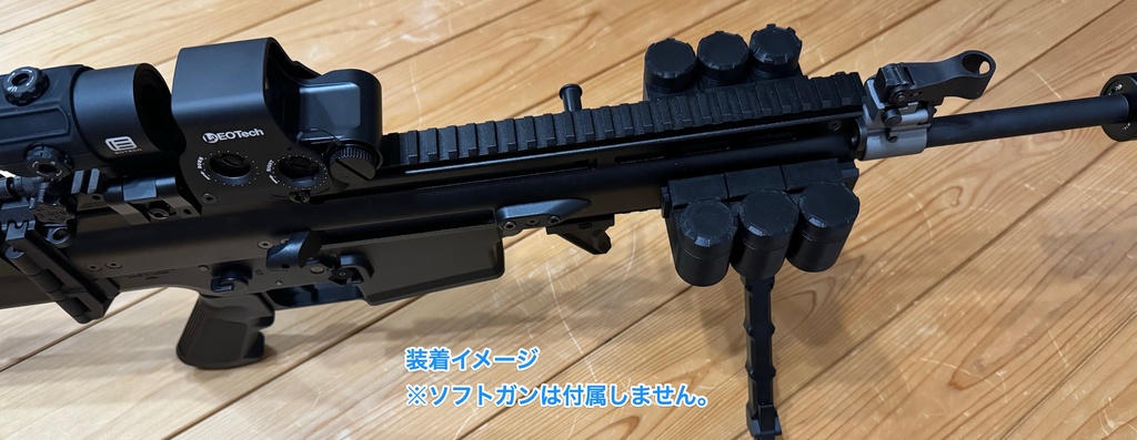 【即時復帰】ピカティニー対応 CR123A 予備バッテリーケース & 収納ケースセット