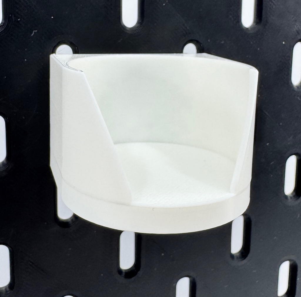 スコーディス互換 HARUKADO VAGE100 アロマボトルホルダー (IKEA SKÅDIS対応 / 3Dプリント製 PLA)