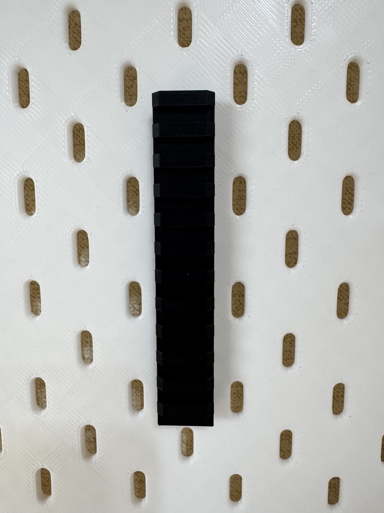 SKÅDIS対応 ピカティニーレール(12スロット / 120mm)5本セット