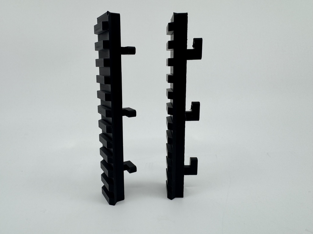 SKÅDIS対応 ピカティニーレール(12スロット / 120mm)5本セット