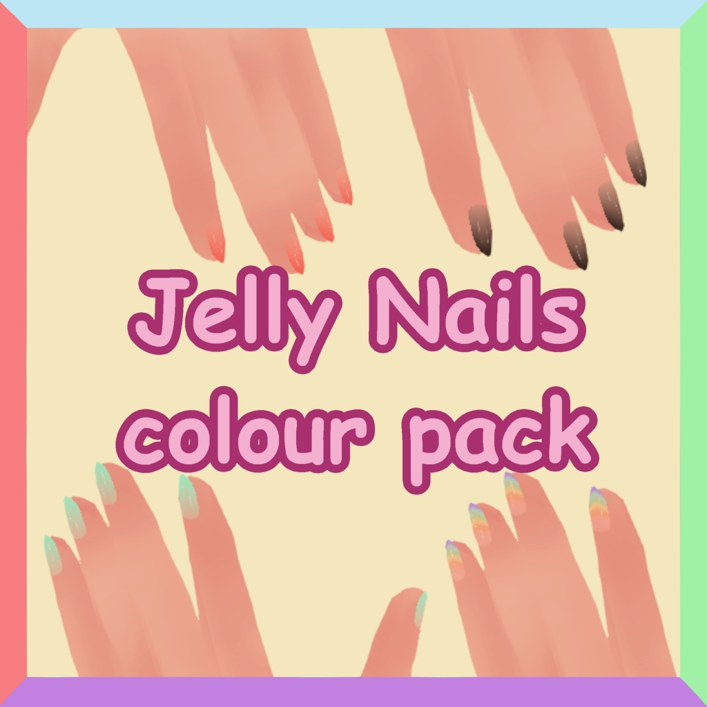 Jelly Nail set