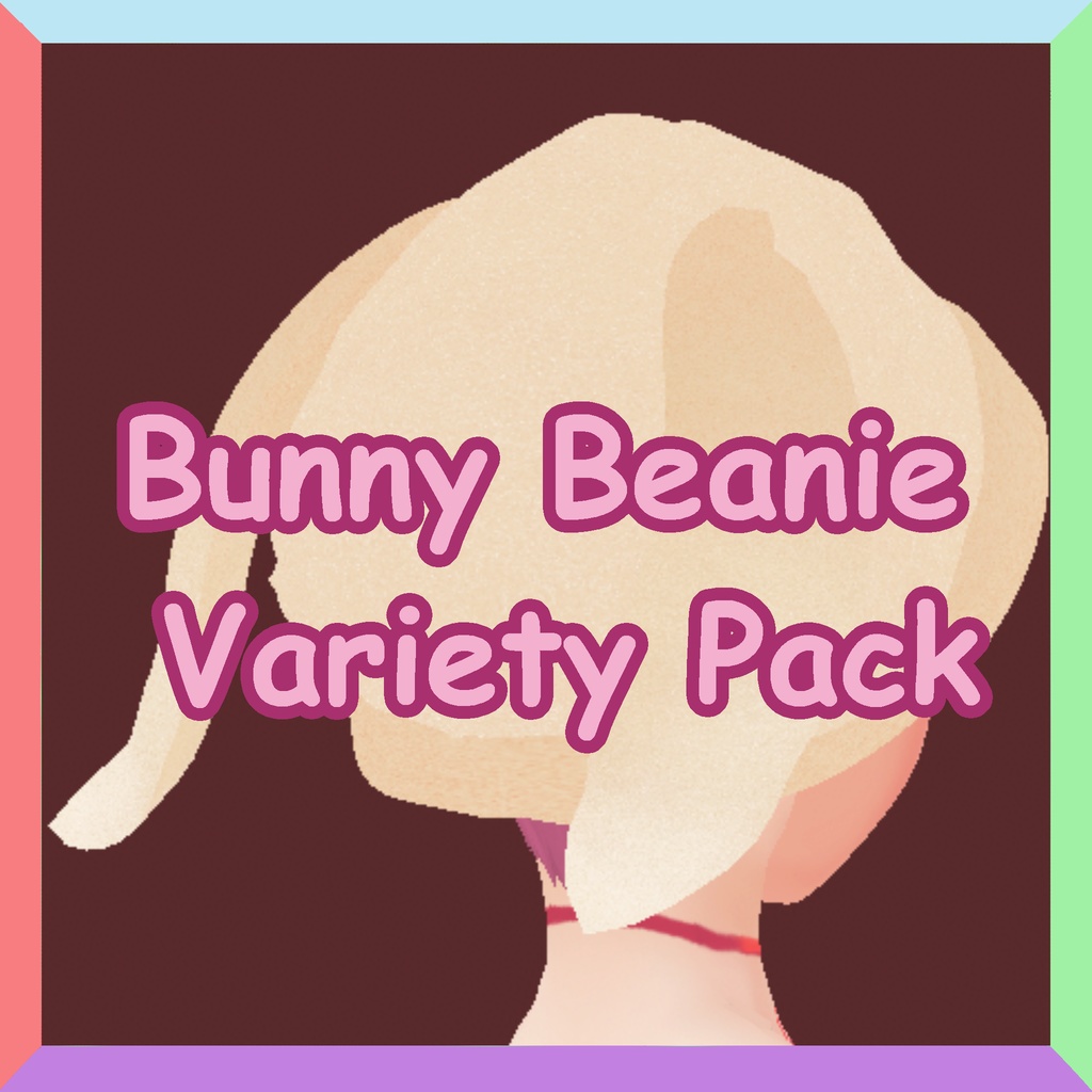 Bunny Beanie Varity Back