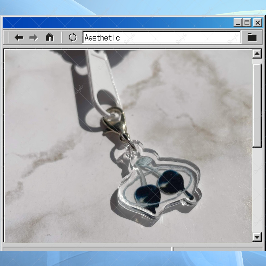 3Dデザイン ミニアクリルチャーム