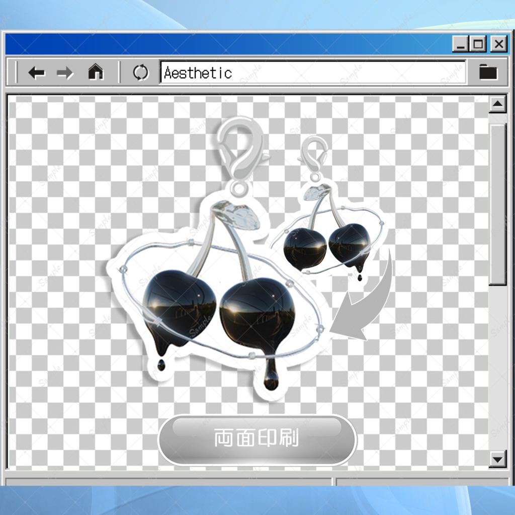 3Dデザイン ミニアクリルチャーム