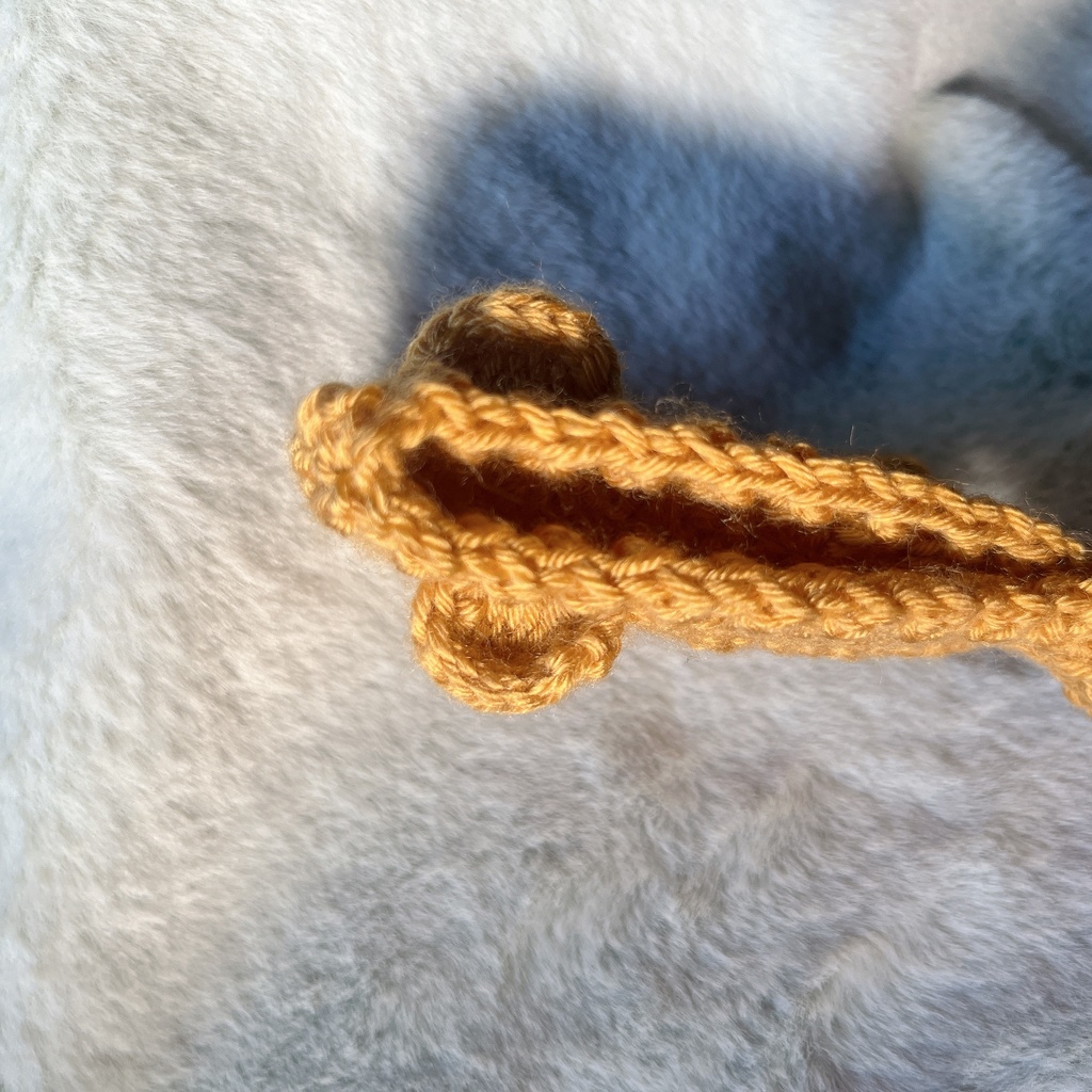 くまみみニット帽きいろ(B品)