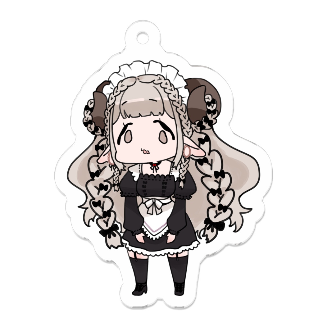 とろわたアクリルキーホルダー