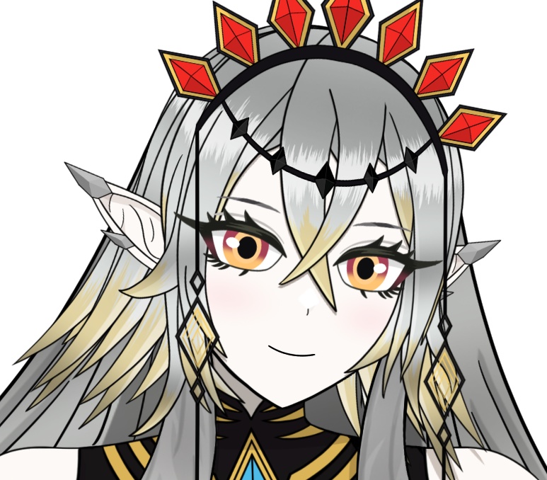 Live2Dモデル - 聖女 カルテシア / Live2D Model - Blazing Cartesia the Virtuous