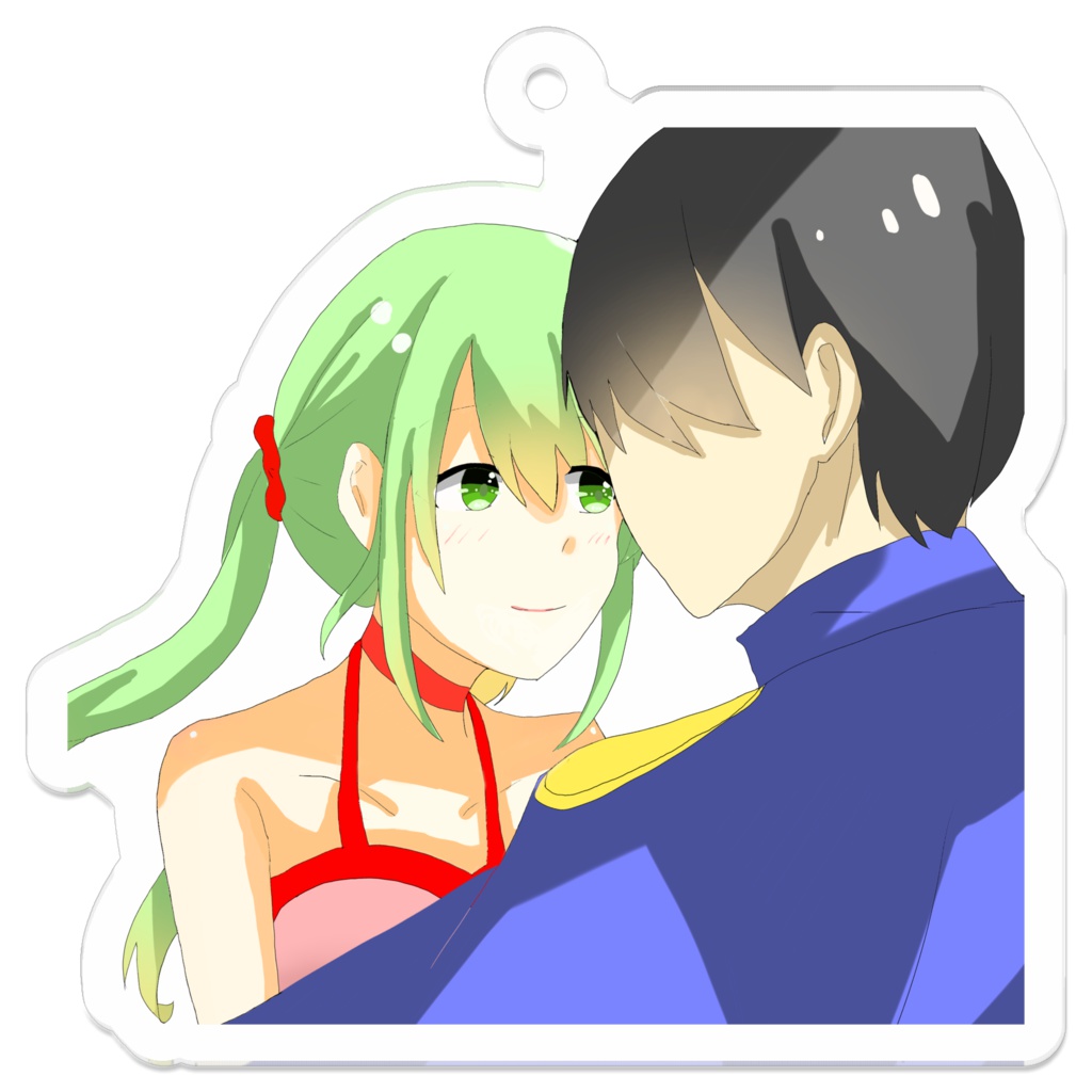 夢のアクリルキーホルダー