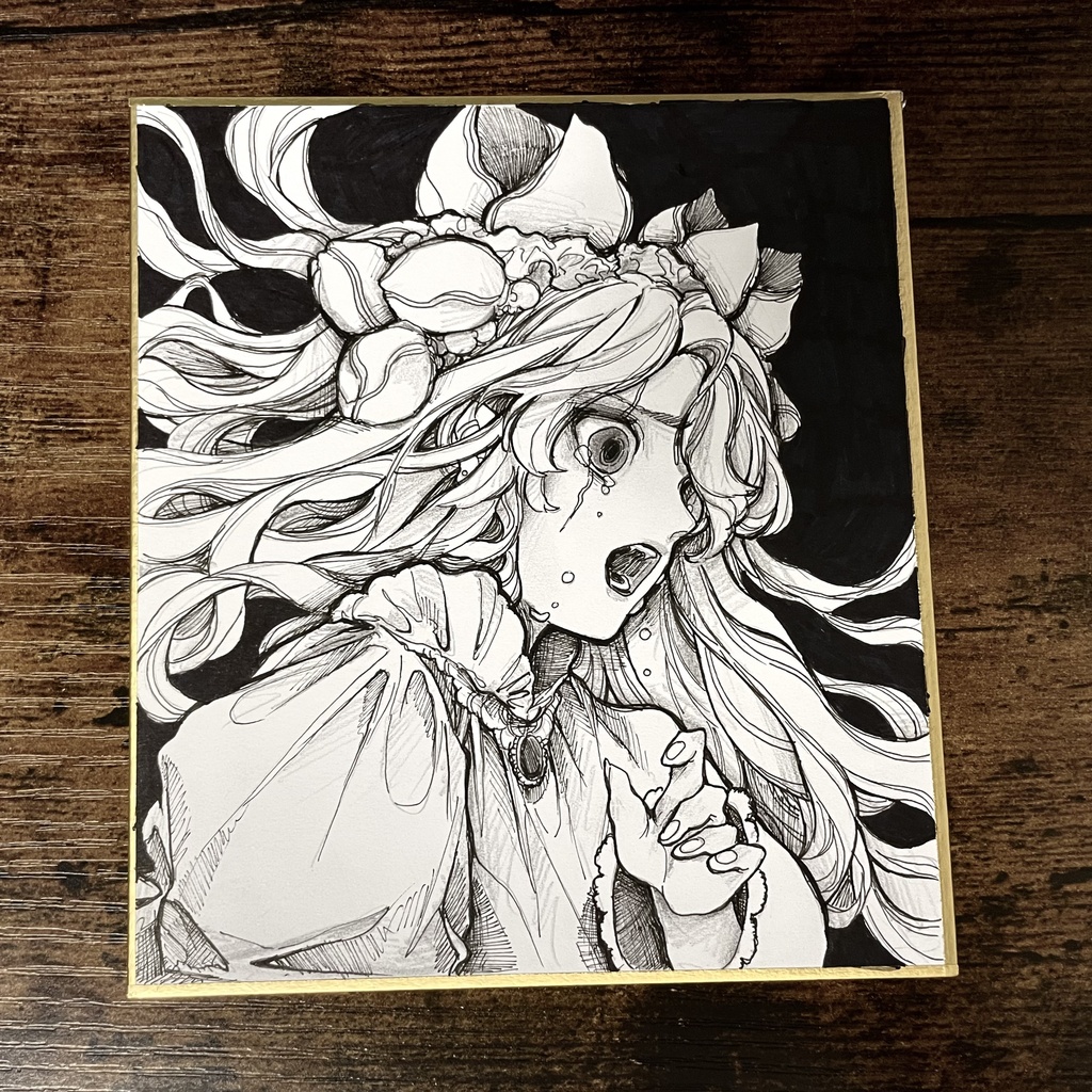 色紙原画