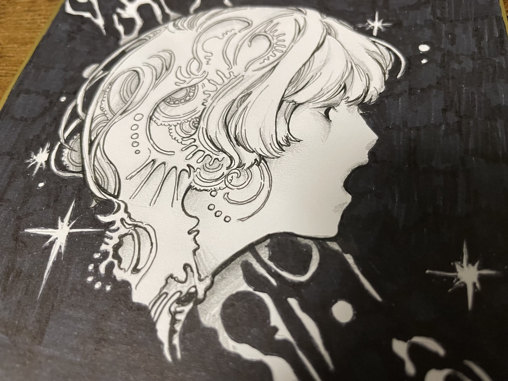色紙原画