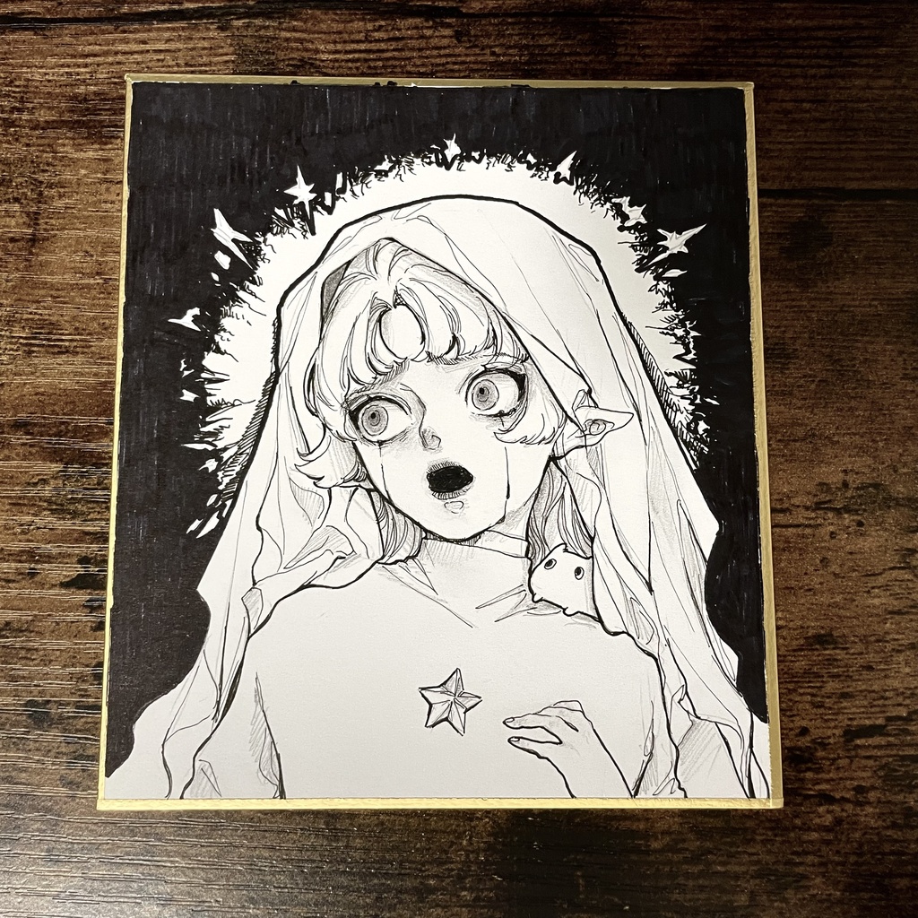 色紙原画