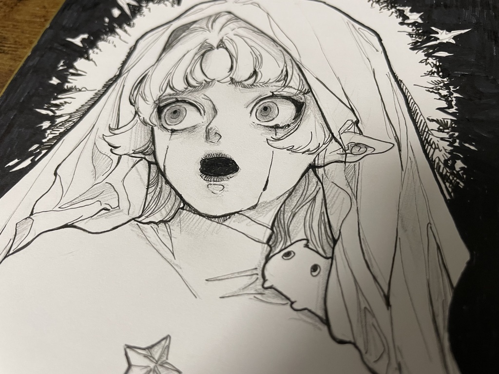 色紙原画