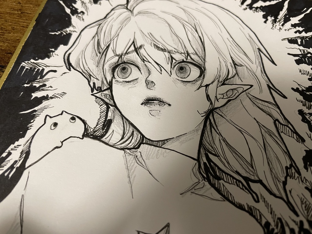 色紙原画