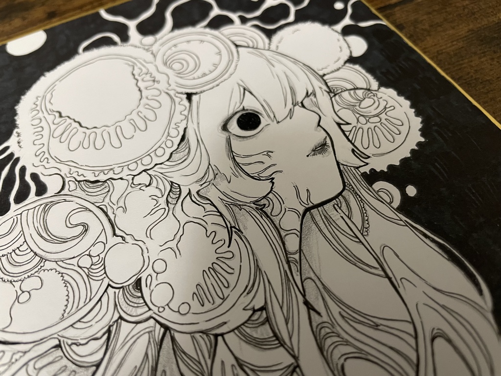 色紙原画