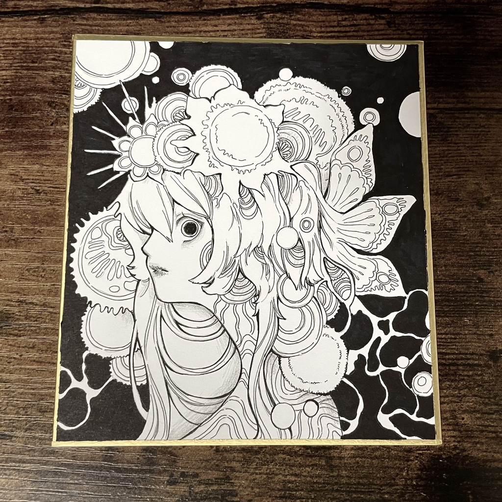色紙原画