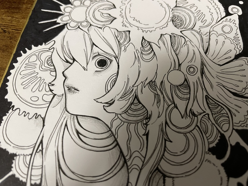 色紙原画