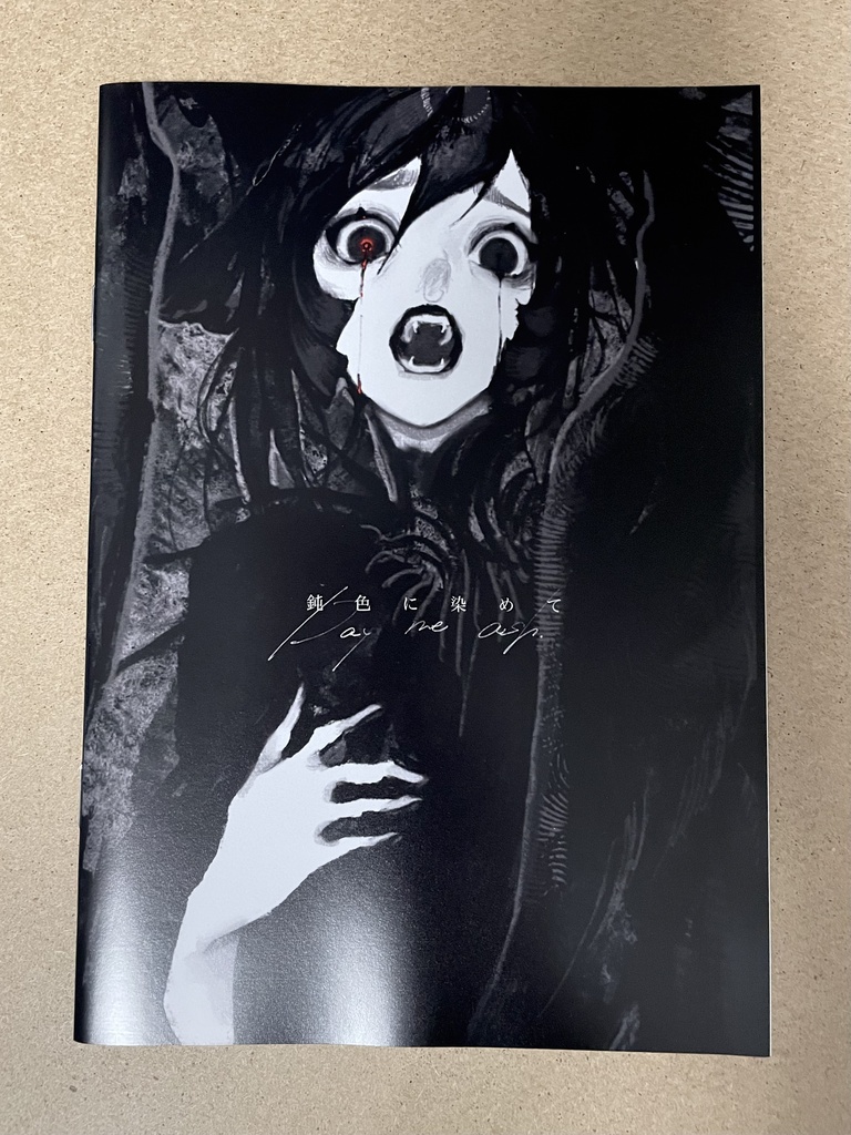 初画集「鈍色に染めて」16P