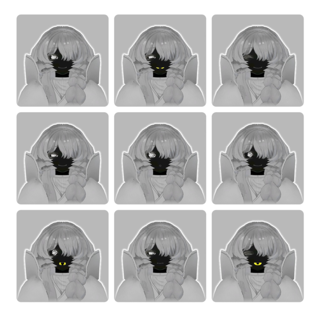 【ミヴョル専用】SAN値チェックアイテクスチャ 【VRCHAT】【無料】