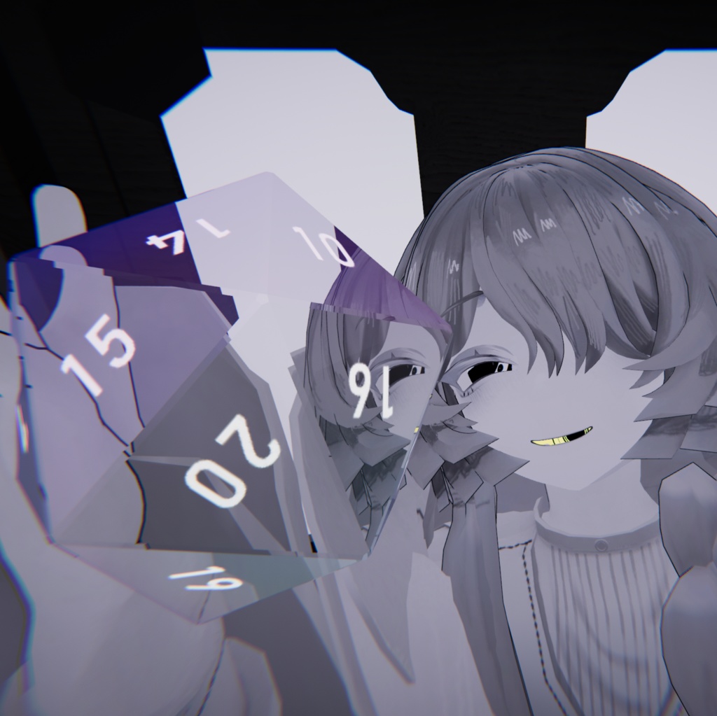 【ミヴョル専用】SAN値チェックアイテクスチャ 【VRCHAT】【無料】