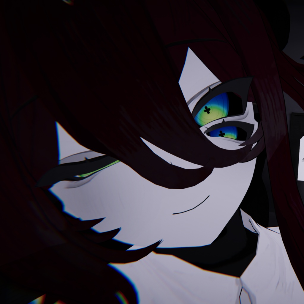 【ラ・フルーロ専用】ネオンっぽいアイテクスチャ 【VRCHAT】【無料】