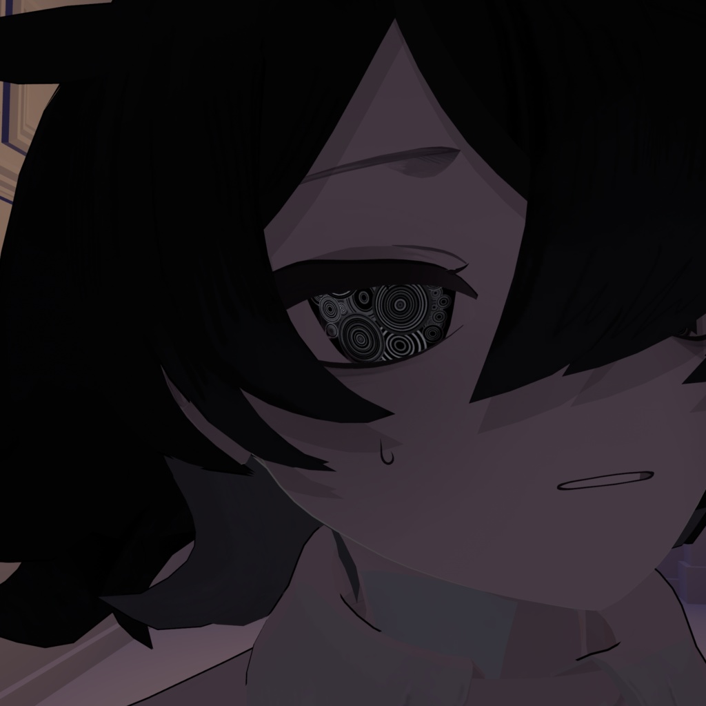 【シャ・ソア=レ専用】お目目ぐるぐるアイテクスチャ 【顔のテクスチャがおまけでついてくる!】【無料】