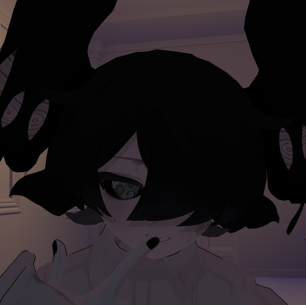 【シャ・ソア=レ専用】お目目ぐるぐるアイテクスチャ 【顔のテクスチャがおまけでついてくる!】【無料】