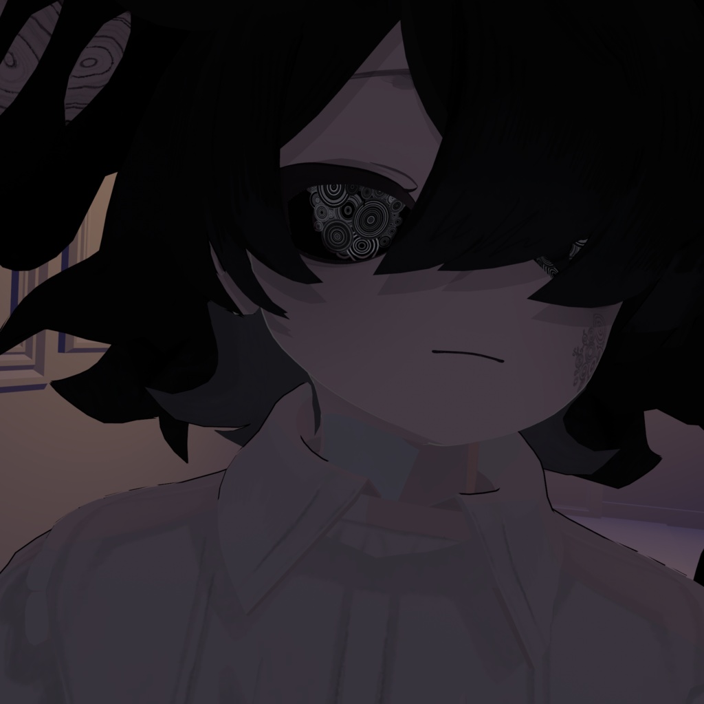 【シャ・ソア=レ専用】お目目ぐるぐるアイテクスチャ 【顔のテクスチャがおまけでついてくる!】【無料】