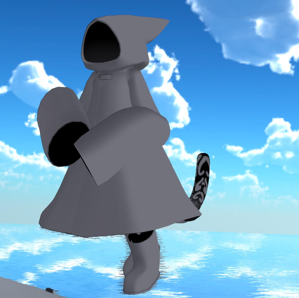 【フュルパ専用】ハートのしっぽテクスチャ 【VRCHAT】【無料】