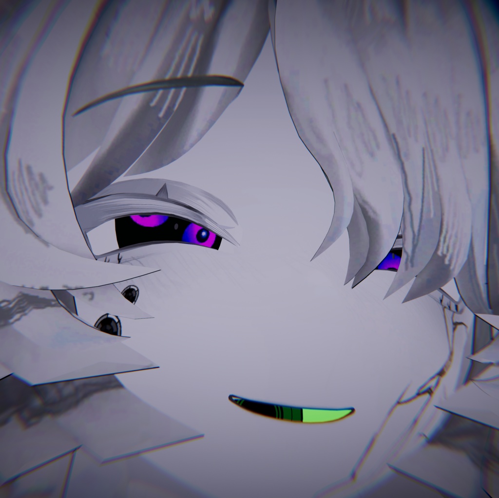 【ミヴョル専用】動くギョロっとアイテクスチャ 【VRCHAT】【無料】