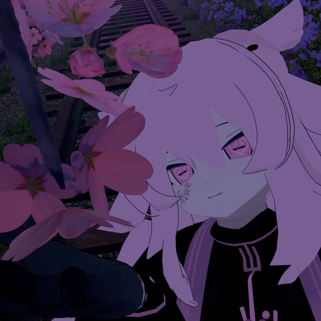 【lavaju専用】ハートのお目目アイテクスチャ 【VRCHAT】【無料】