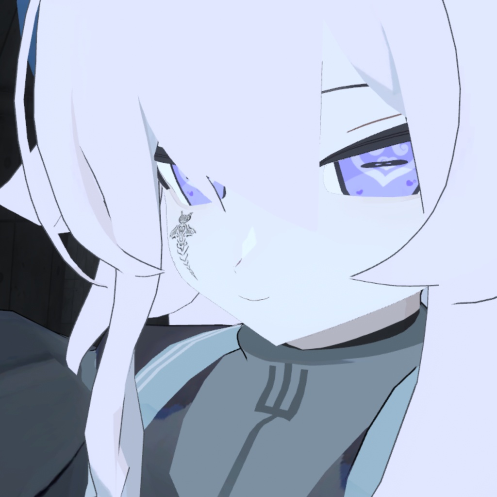 【lavaju専用】ハートのお目目アイテクスチャ 【VRCHAT】【無料】