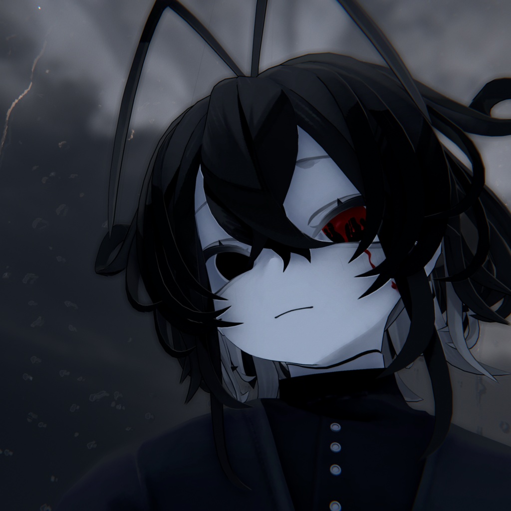 【ルェルツ専用】 おめめからドバァアイテクスチャ【無料】