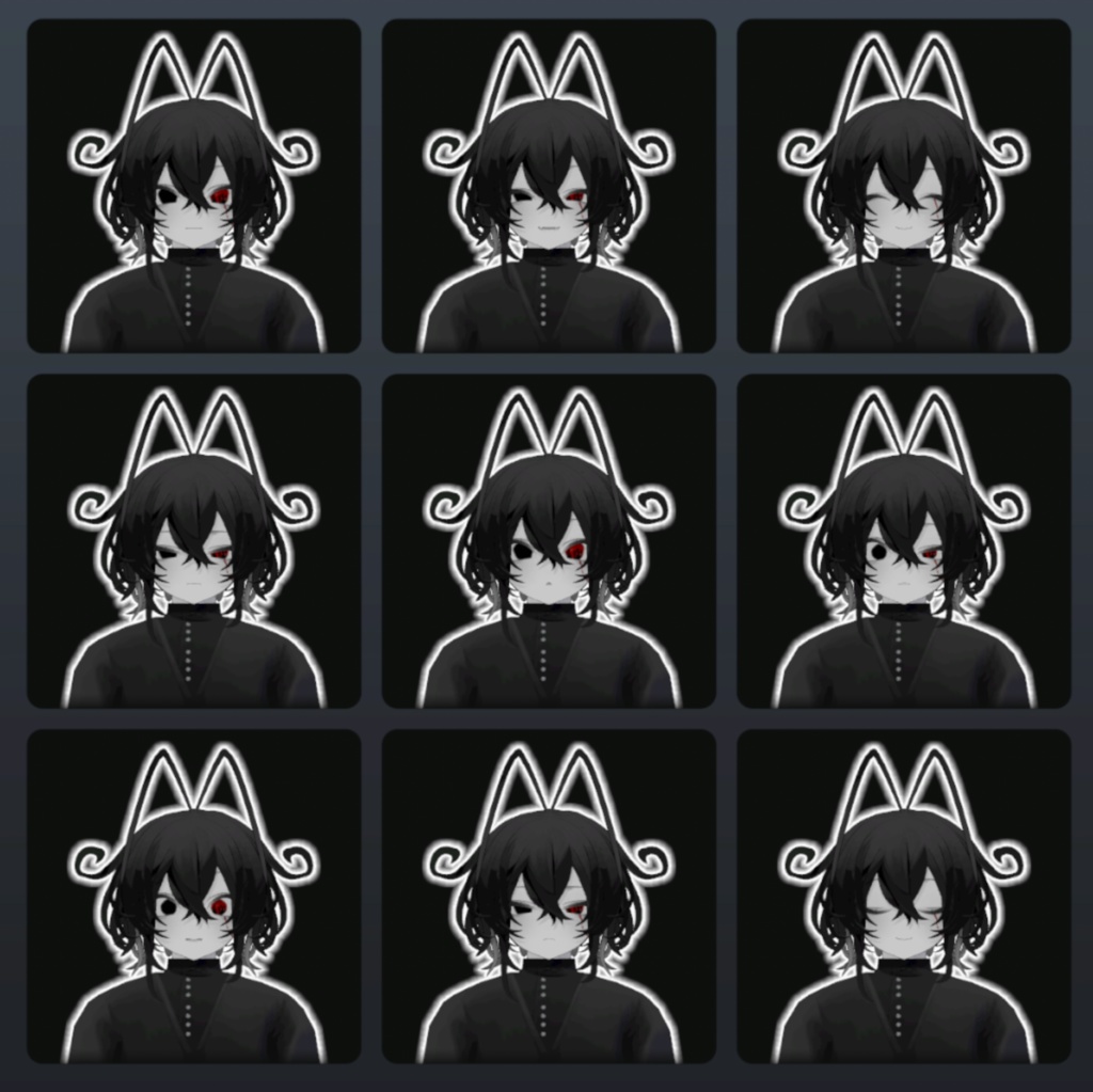 【ルェルツ専用】 おめめからドバァアイテクスチャ【無料】