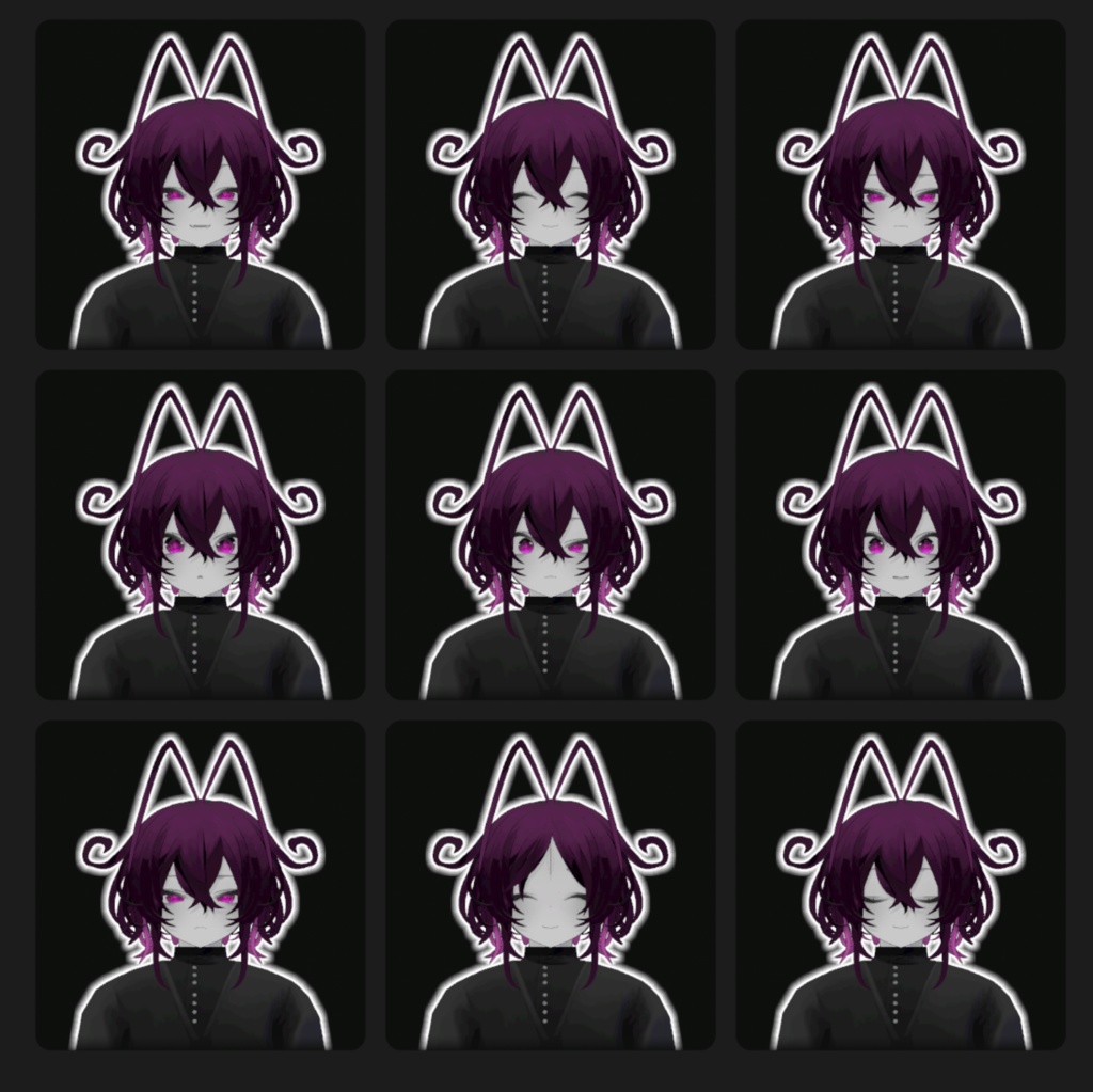 【ルェルツ専用】きゅるっとおめめアイテクスチャ【無料】