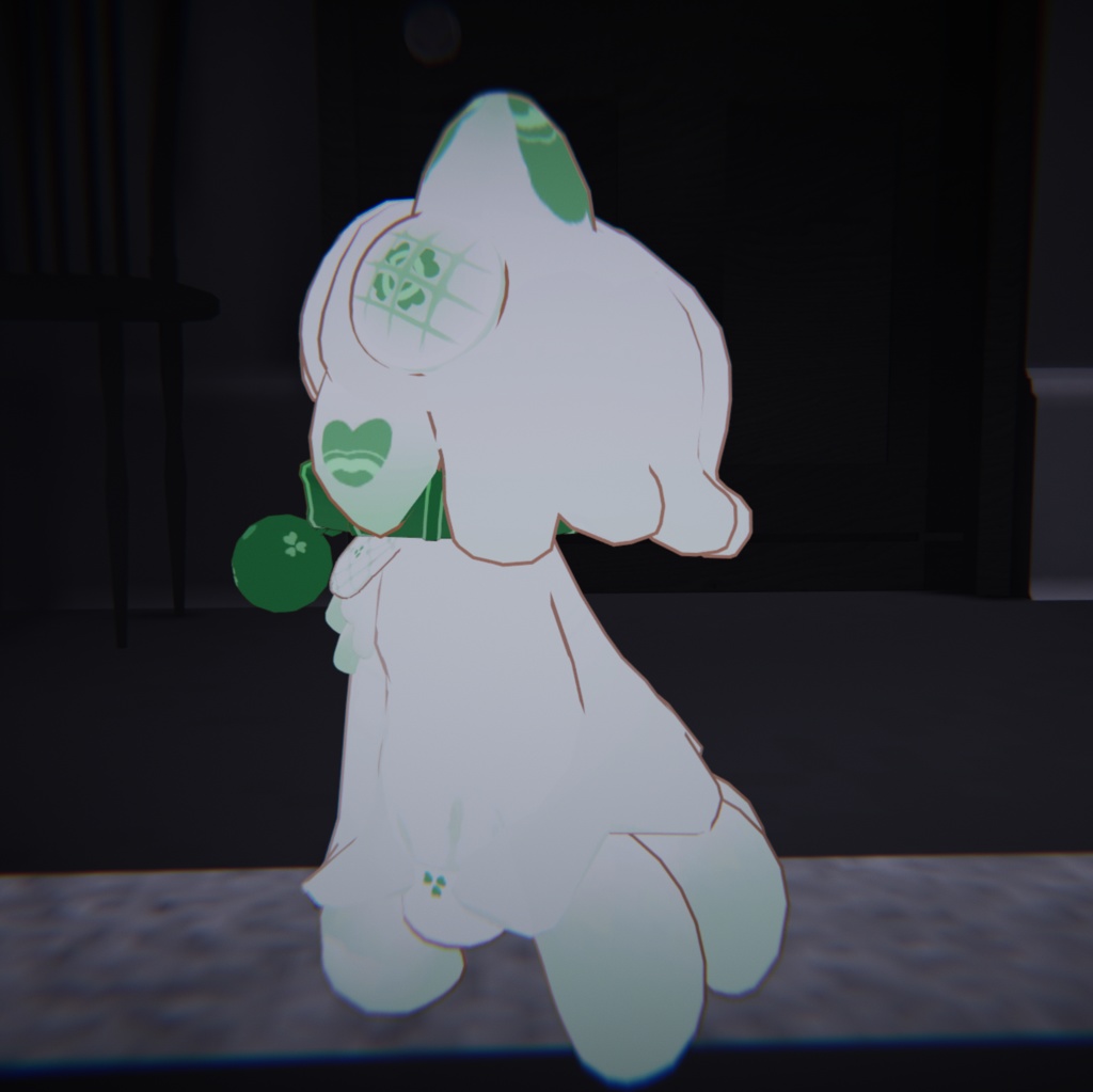 【メェパ専用】幸せのクローバーテクスチャ【無料!!】