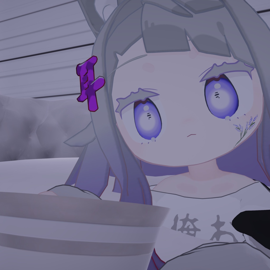 【5アバター対応】ラベンダーテクスチャ【無料】