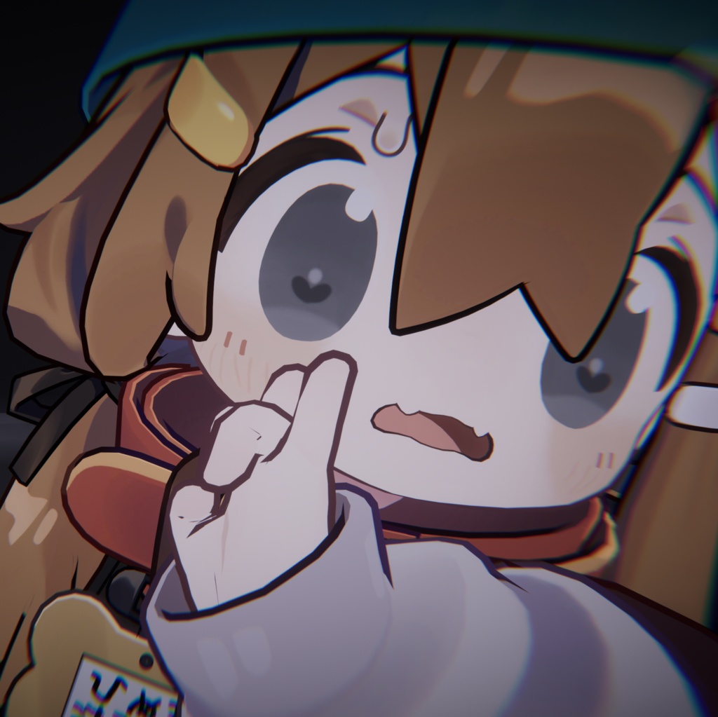 【3アバター対応】らぶぐれーアイテクスチャ