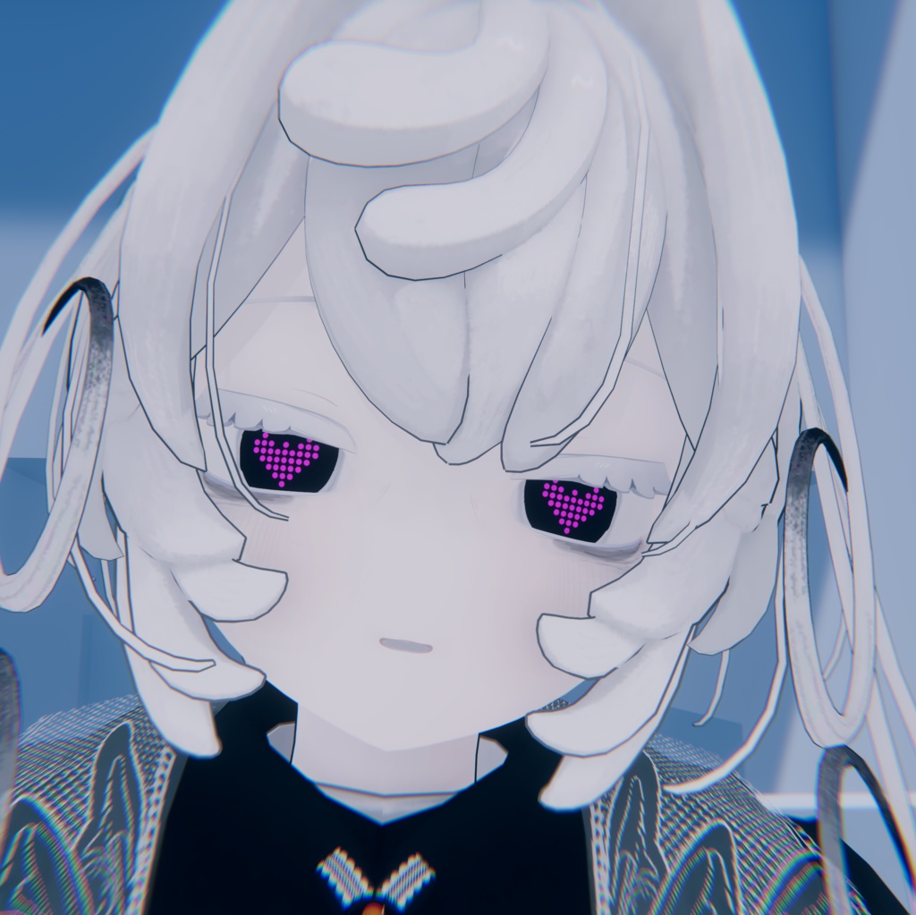 【ペティニィ専用】マルドットハートアイテクスチャ【無料】