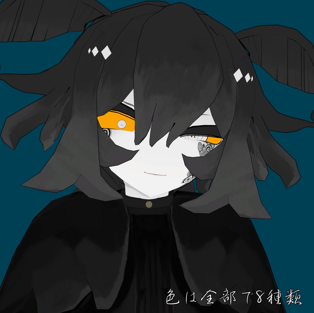 【A十ラr)=ア専用】白目変更テクスチャ+ぐるりタトゥ【無料】