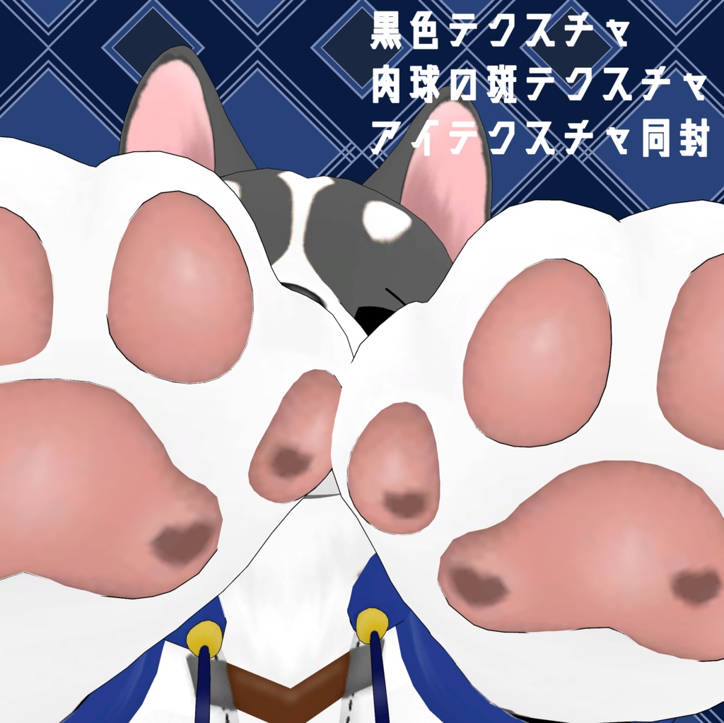 【toto専用】黒改変&アイテクスチャ【無料】