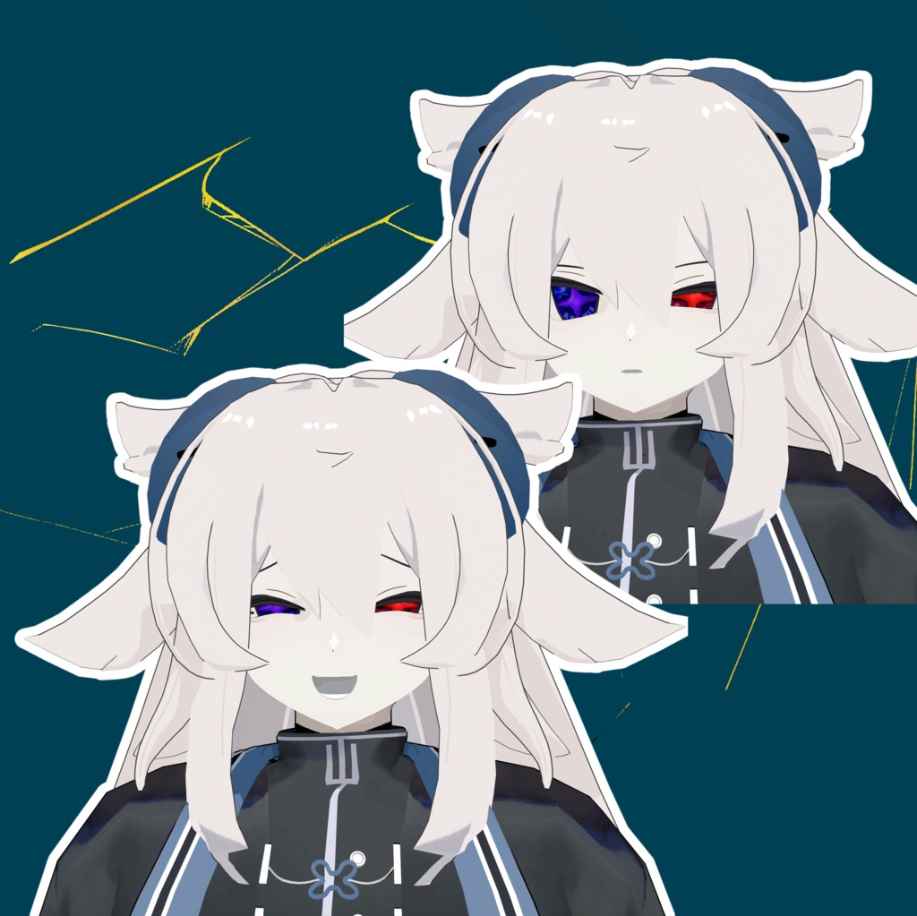 【lavaju】フェアドクロスアイテクスチャ&目のタコの消すやつ【無料】