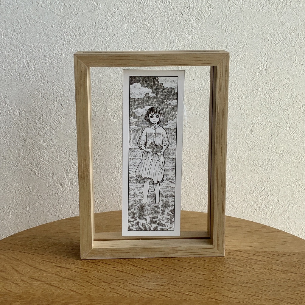 ミニ原画 草子ちゃんの栞・2023夏