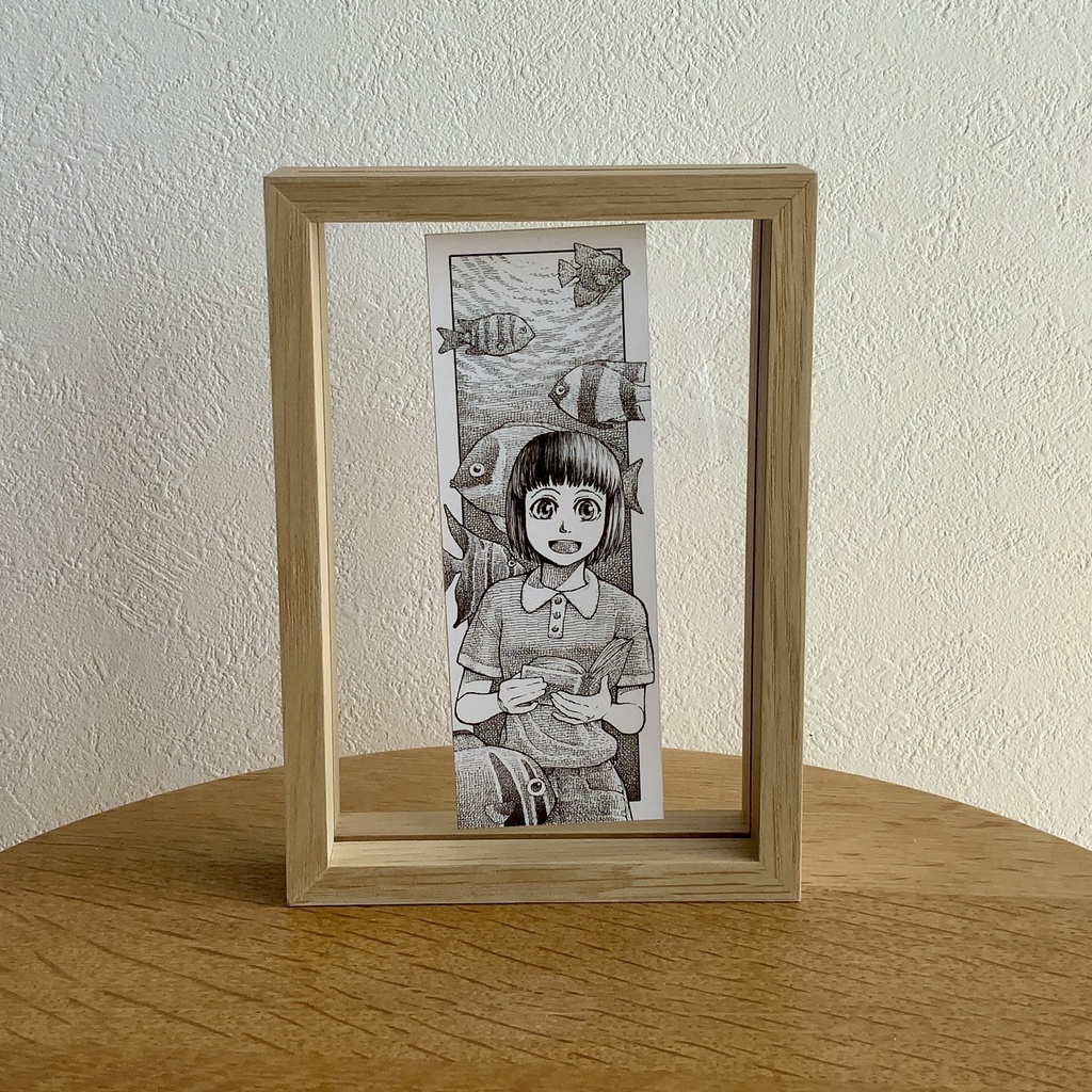 ミニ原画 草子ちゃんの栞・2023夏