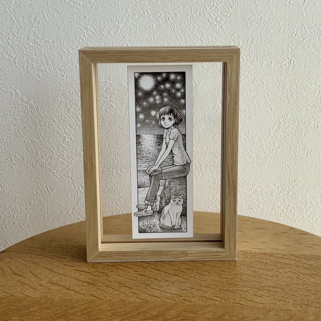 ミニ原画 草子ちゃんの栞・2023夏