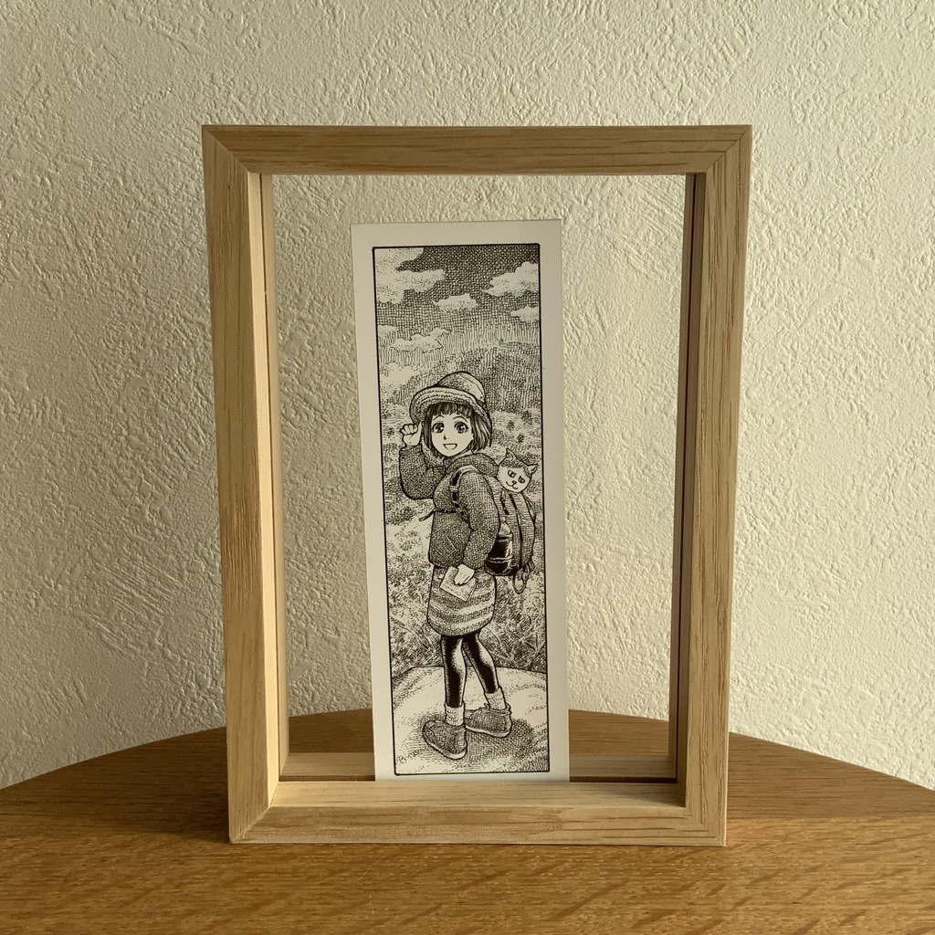 ミニ原画 草子ちゃんの栞・2023秋